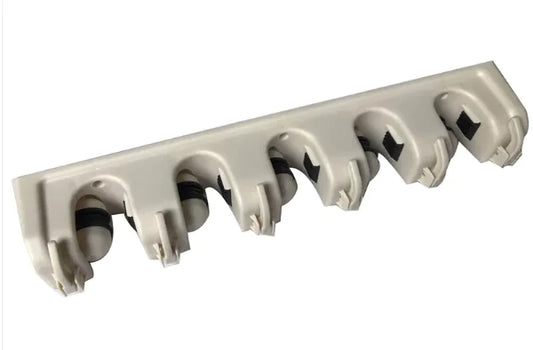 Bathroom Spring Mop & Broom Holder